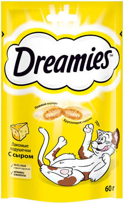 Лакомство для кошек подушечки с сыром