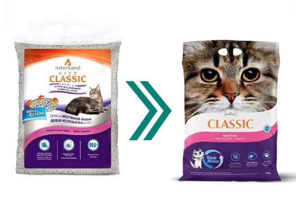 Intersand classic cat outlet litter