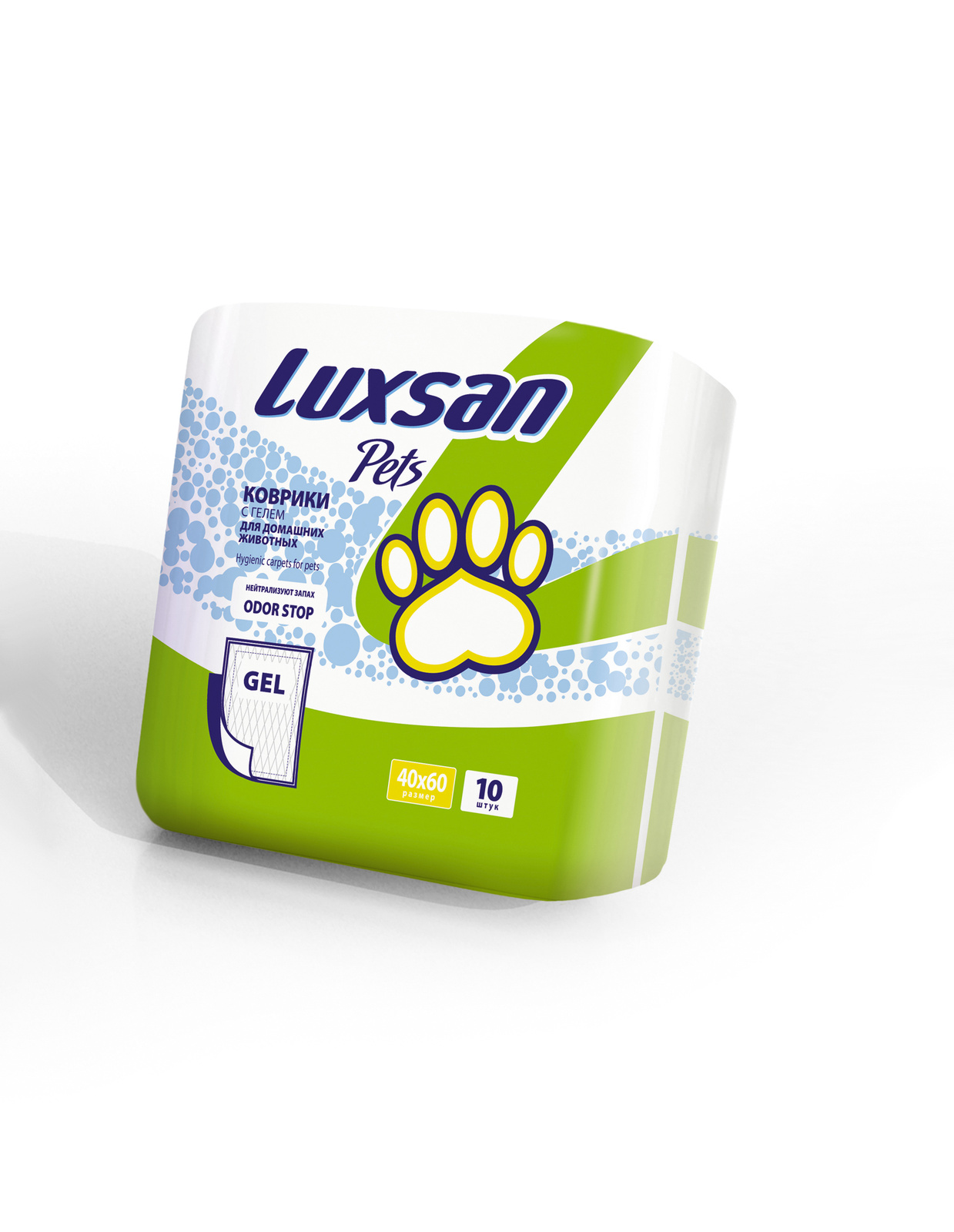

Luxsan пеленки для животных, 10 шт. (гелевый абсорбент) (460 г)