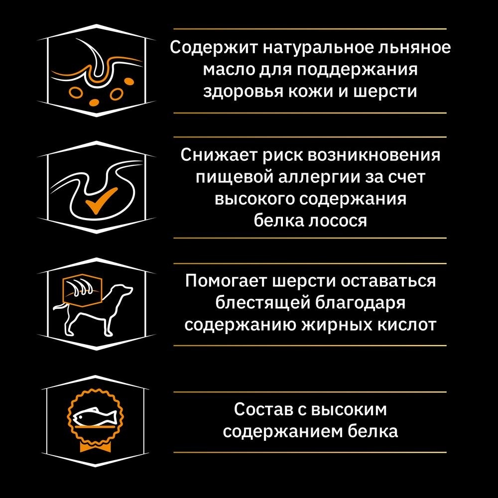 

Корм Purina Pro Plan nature Elements для взрослых собак средних и крупных пород, с высоким содержанием лосося (10 кг)