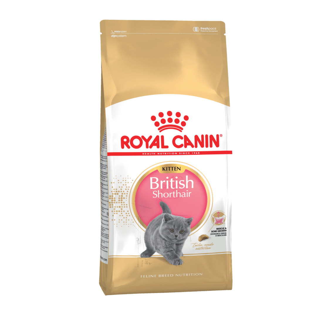 Корм Royal Canin корм для британских короткошерстных котят 4-12 мес. (400 г) Корм Royal Canin корм для британских короткошерстных котят 4-12 мес. (400 г) - фото 1