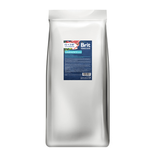 15+3 кг в подарок: Премиум корм для собак с чувствительным пищеварением Brit