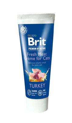 Паста "Brit Premium by Nature" для кошек из индюшки с печенью Brit