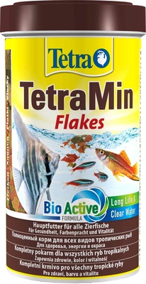 Корм для всех видов тропических рыб. хлопья TetraMin Flakes