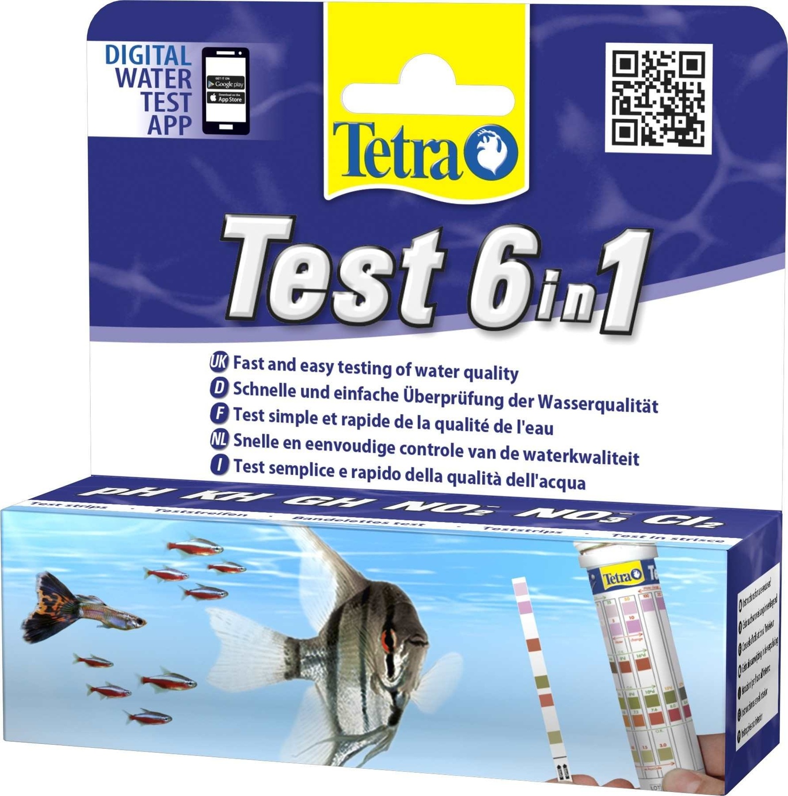 Тест воды 6 в 1. Tetra 6 in 1. Тестер для воды для аквариума Tetra TETRATEST 6 В 1. Тестирование аквариумной воды Tetra Test 6. Tetra Test KH тесты для аквариумной воды.