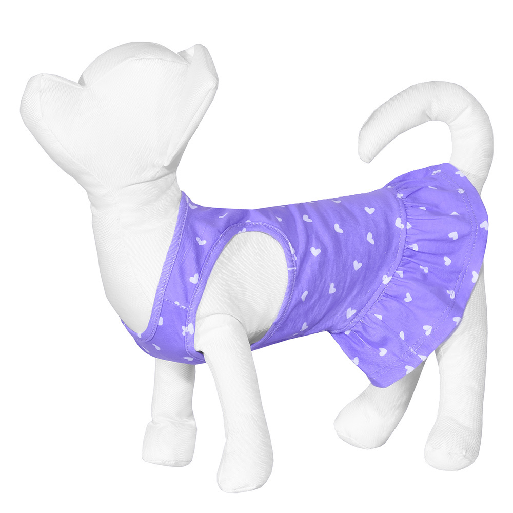 Yami-Yami одежда платье для собаки, сиреневое (M) Yami-Yami одежда платье для собаки, сиреневое (M) - фото 1