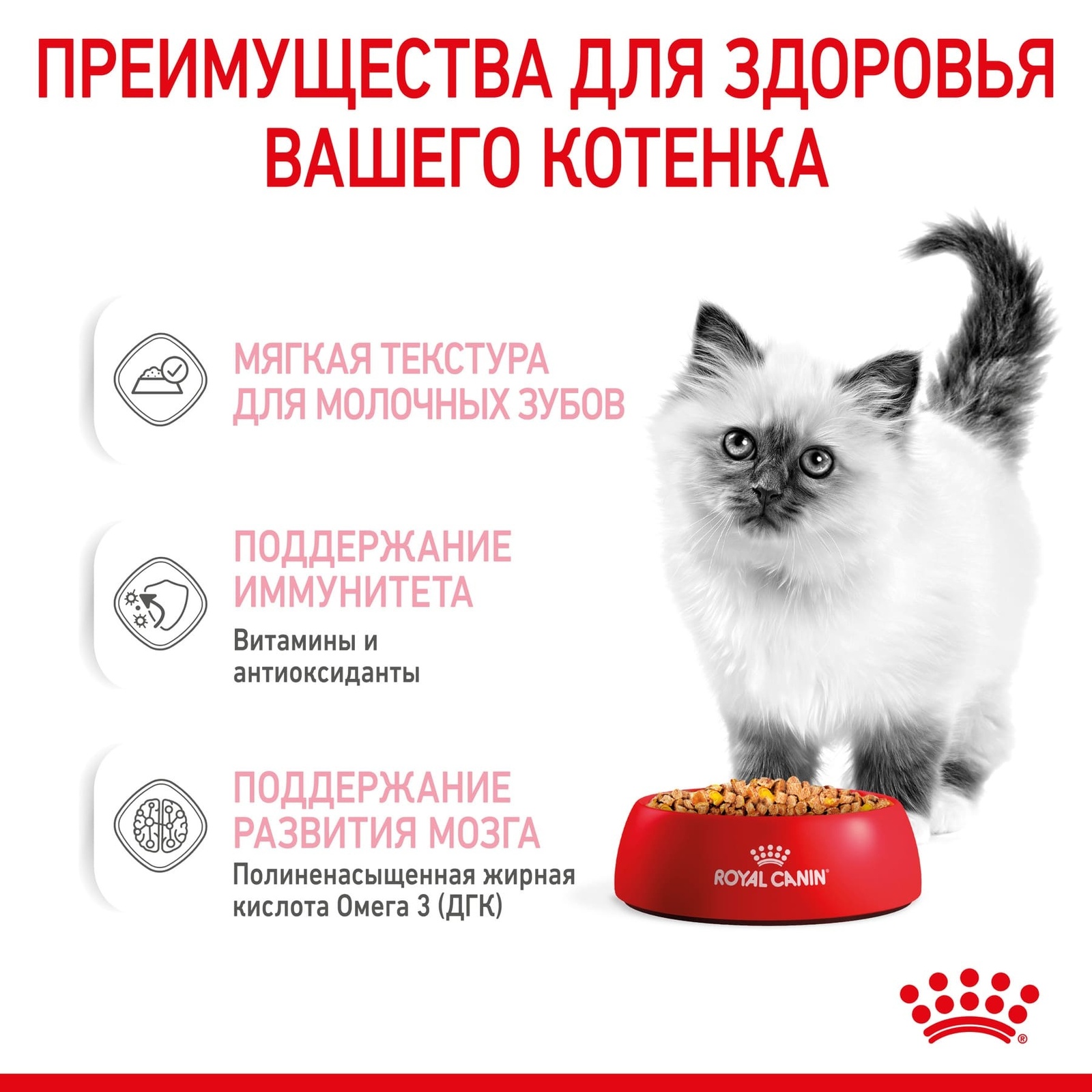 Кусочки в желе для котят: 4-12 мес. (85 г) Royal Canin (влажные корма) Кусочки в желе для котят: 4-12 мес. (85 г) - фото 6