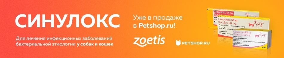 СИНУЛОКС уже в продаже в Petshop.ru!