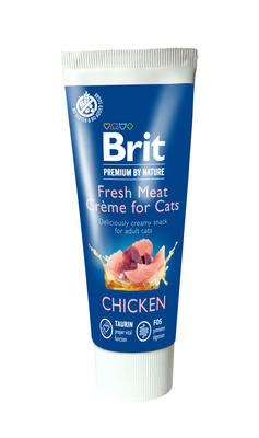 Паста "Brit Premium by Nature" для кошек из цыпленка с печенью Brit