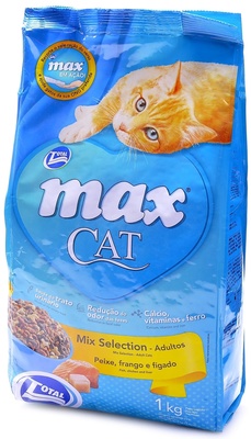 Для кошек "Рыбный гурман": рыба, курица и печень Total Max (Бразилия)