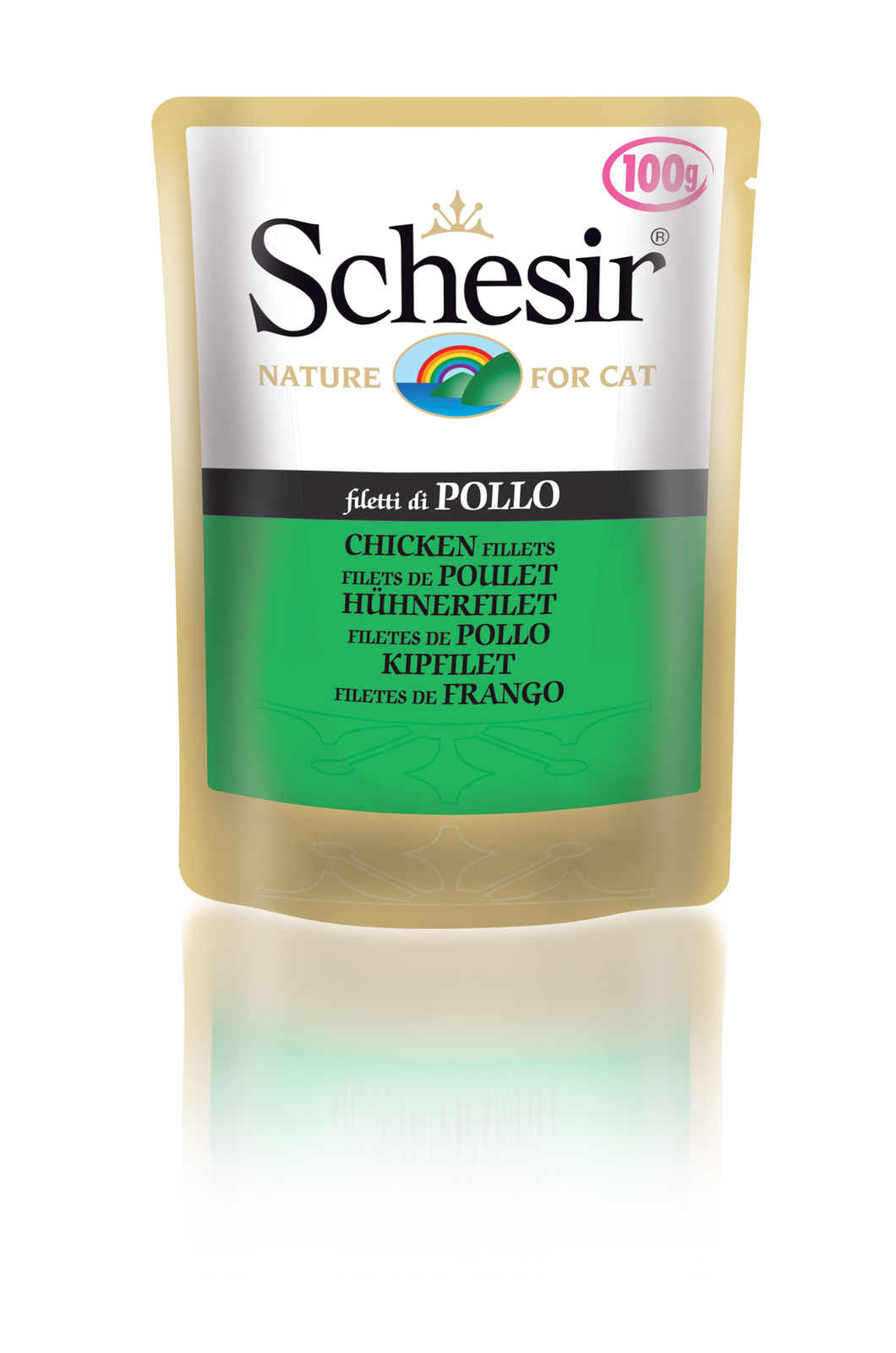 Паучи с филе цыпленка  для кошек (100 г)