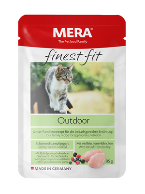 паучи для активных или гуляющих на улице кошек MERA