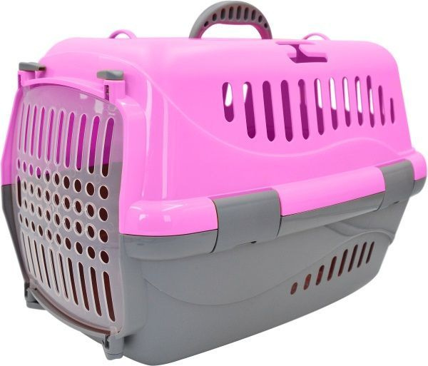 Homepet переноска для животных розовая (1,26 кг) Homepet переноска для животных розовая (1,26 кг) - фото 1