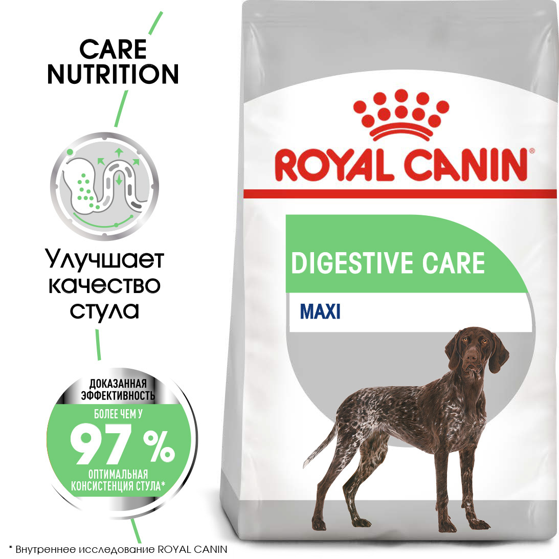 Корм Royal Canin для собак крупных пород с чувствительным пищеварением (12 кг) Royal Canin Корм Royal Canin для собак крупных пород с чувствительным пищеварением (12 кг) - фото 2