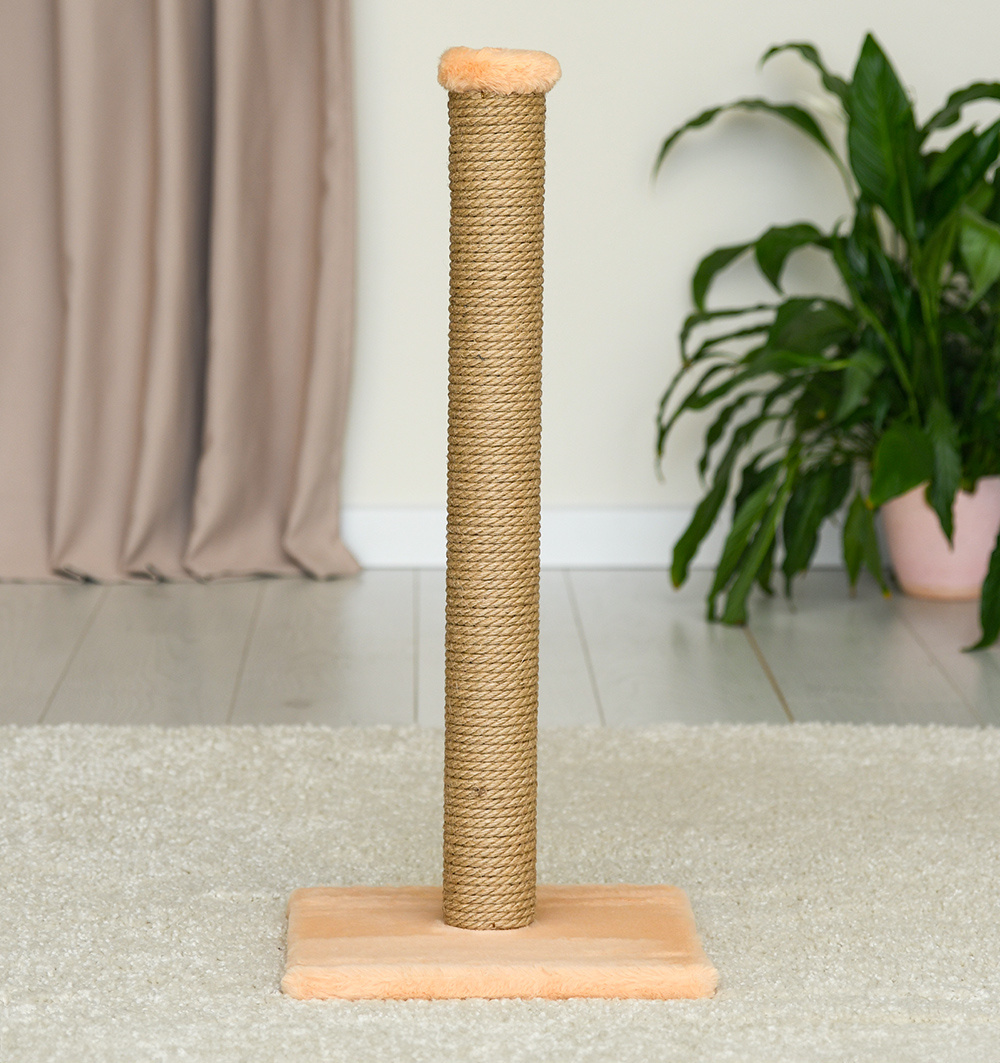PETSHOP когтеточки когтеточка-столбик, 30х30х70 см (серый)