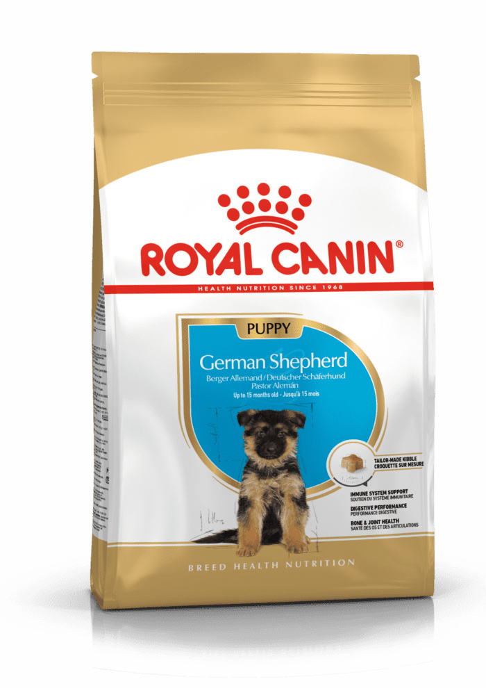 Корм Royal Canin для щенков немецкой овчарки до 15 месяцев (12 кг)