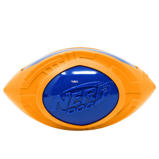 Мяч для регби из термопластичной резины, 18 см (серия &quot;Мегатон&quot;), (синий/оранжевый)