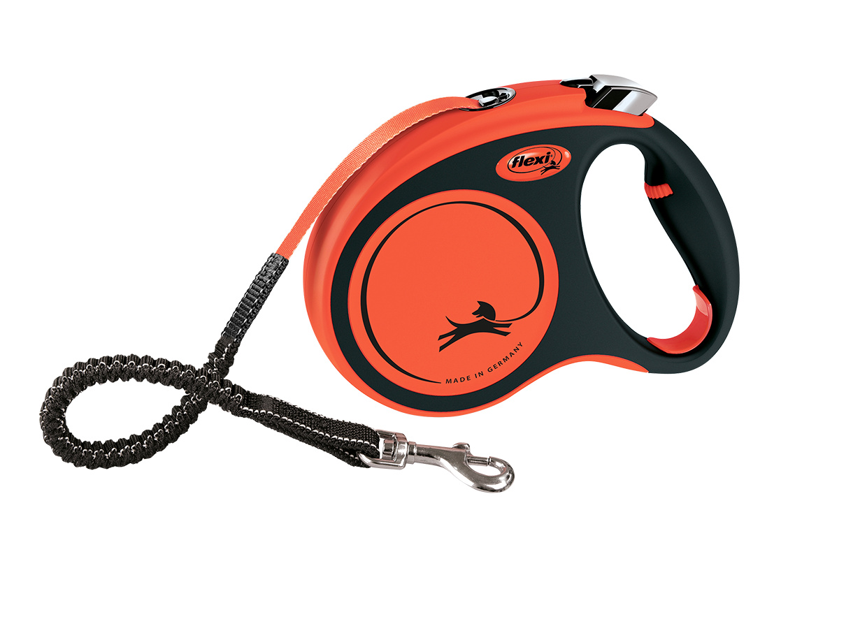 Flexi xtreme рулетка-ремень с усиленным поводком для активных собак (65 кг, 5м)