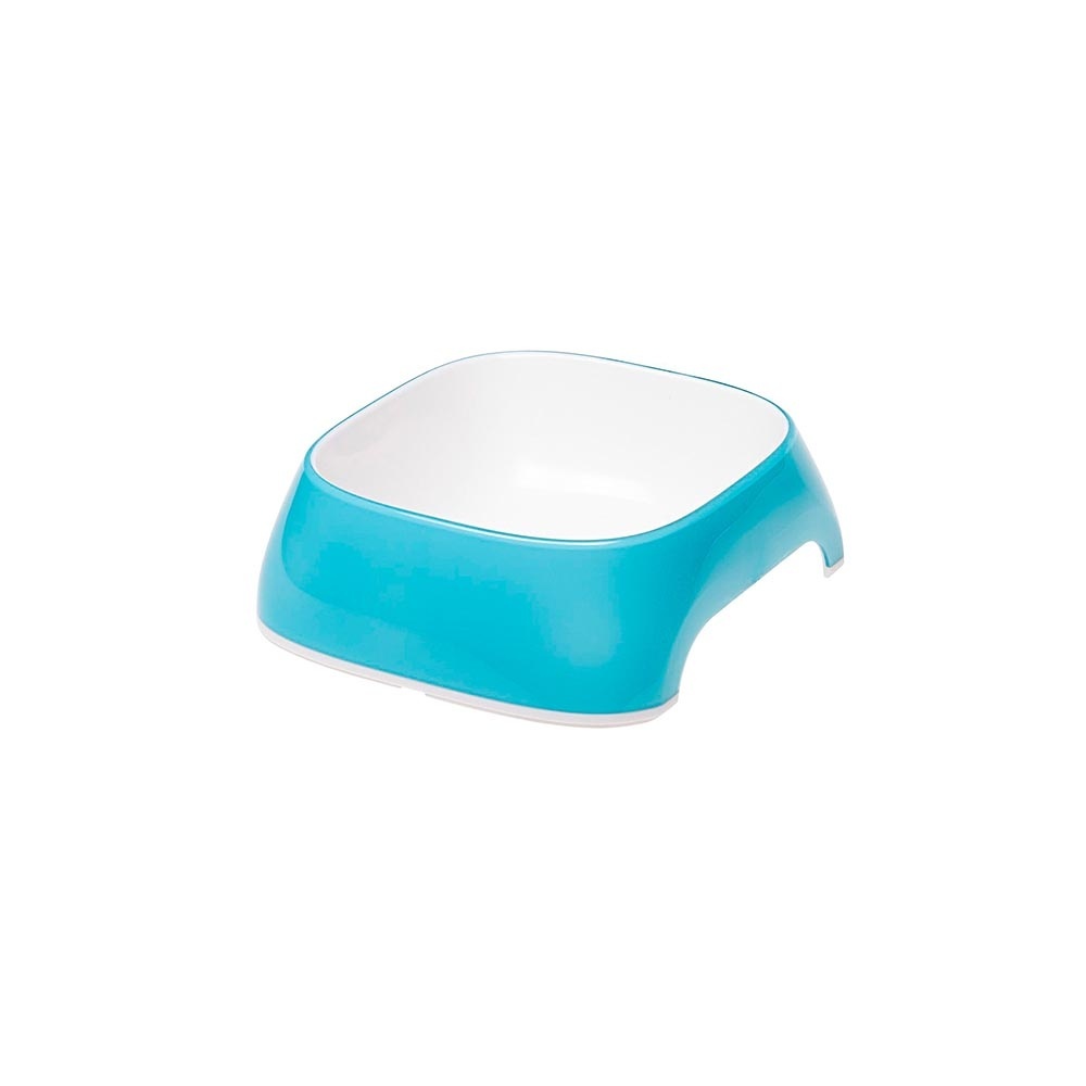 Ferplast миска пластиковая, голубая (0.4 л) Ferplast миска пластиковая, голубая (0.4 л) - фото 1