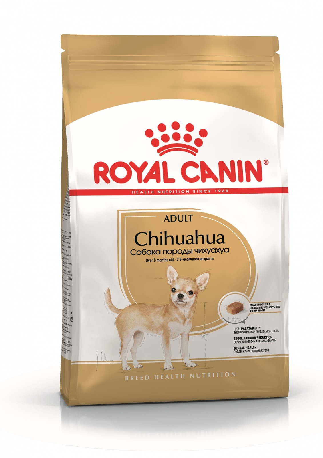 Для взрослого чихуахуа с 8 месяцев (3 кг) Royal Canin (сухие корма) Для взрослого чихуахуа с 8 месяцев (3 кг) - фото 1