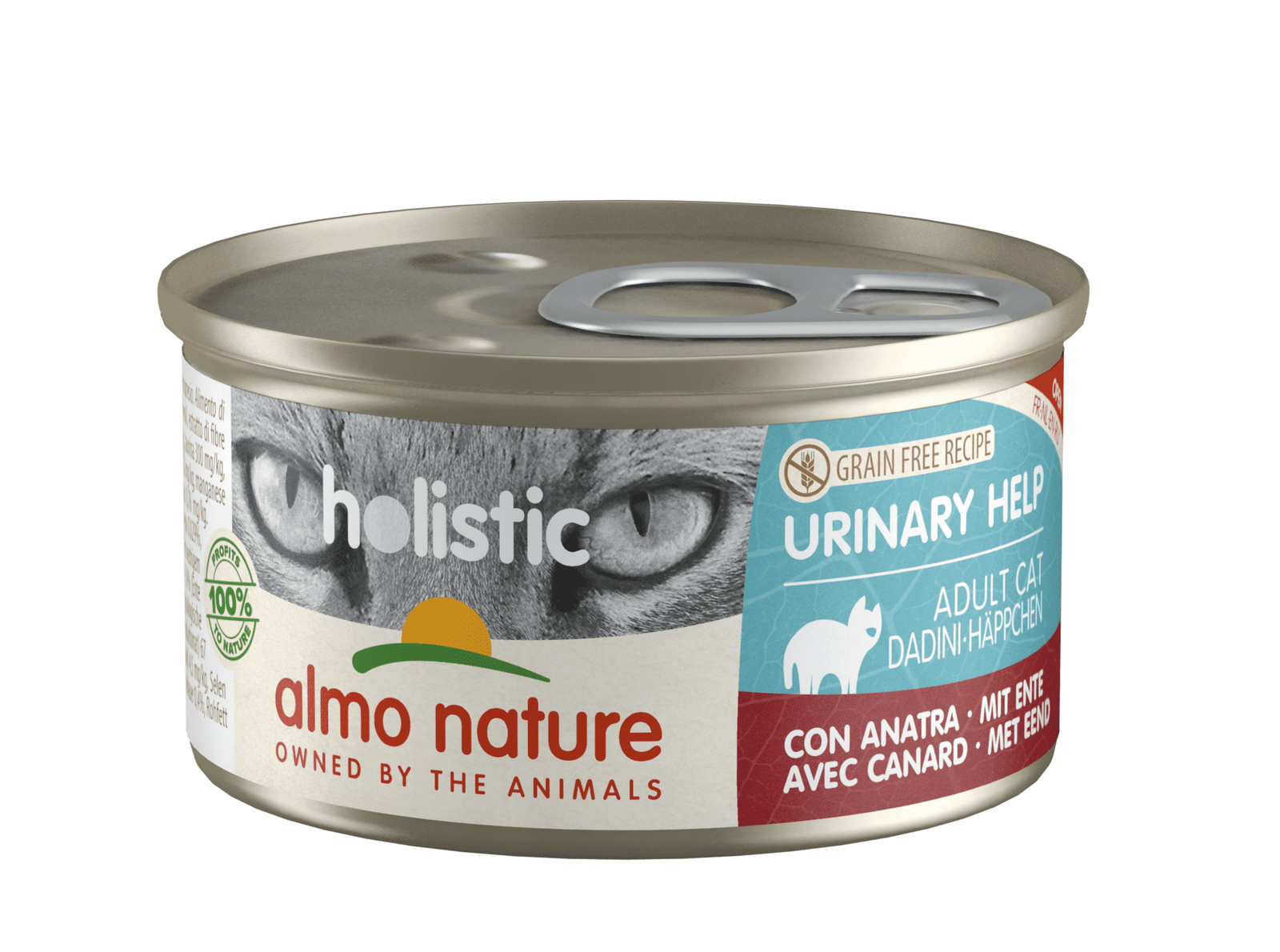 

Almo Nature консервы консервы с уткой для профилактики мочекаменной болезни (85 г)