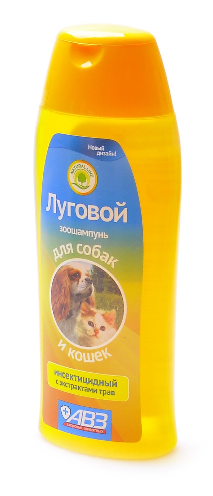 Агроветзащита луговой шампунь от блох и клещей для собак и кошек (270 г)