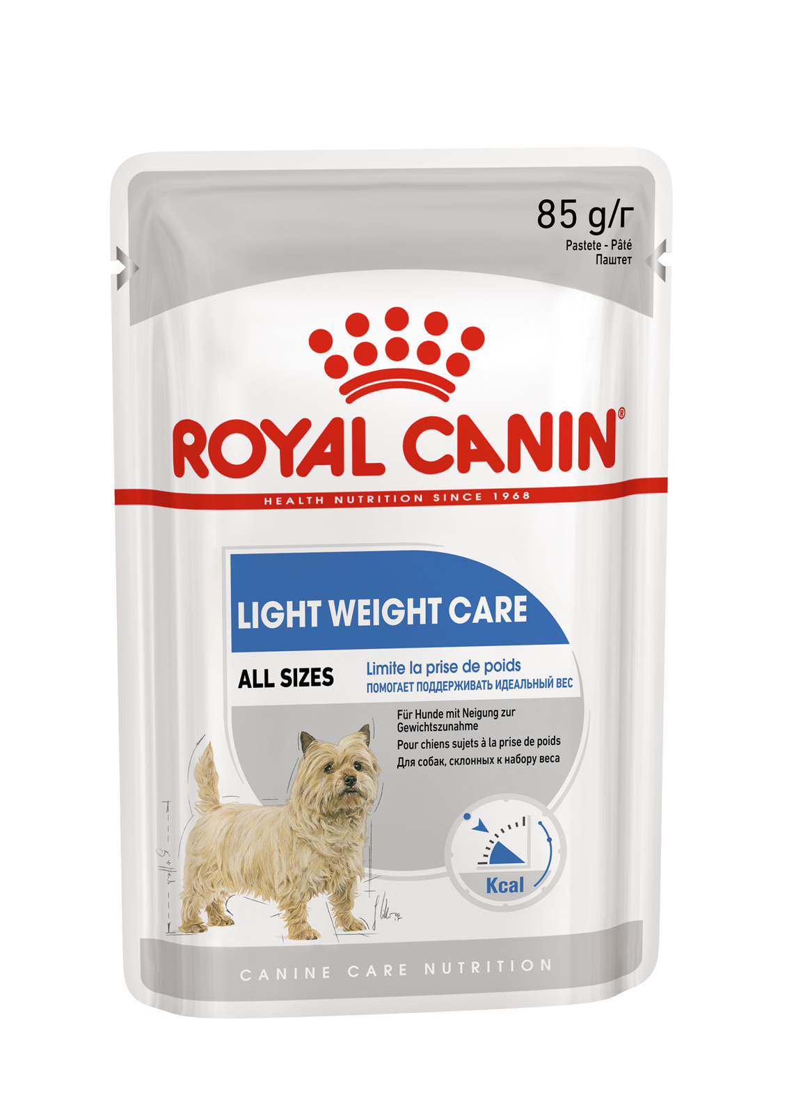 

Royal Canin паштет для собак, предрасположенных к набору избыточного веса (85 г)