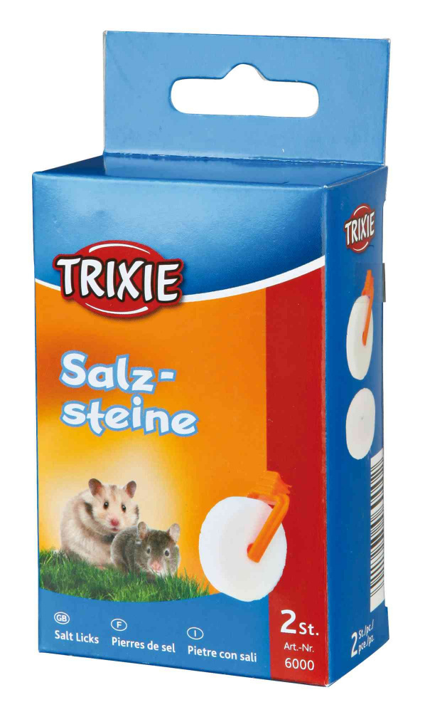 

Trixie соль-лизунец с держателем, 2 х 54 гр (120 г)