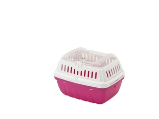 Переноска-корзинка Hipster, малая, 17x23x16 см, ярко-розовый