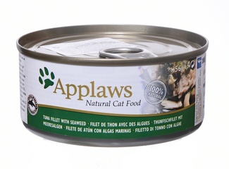 Консервы для кошек с филе тунца и морской капустой Applaws (влажный корм)