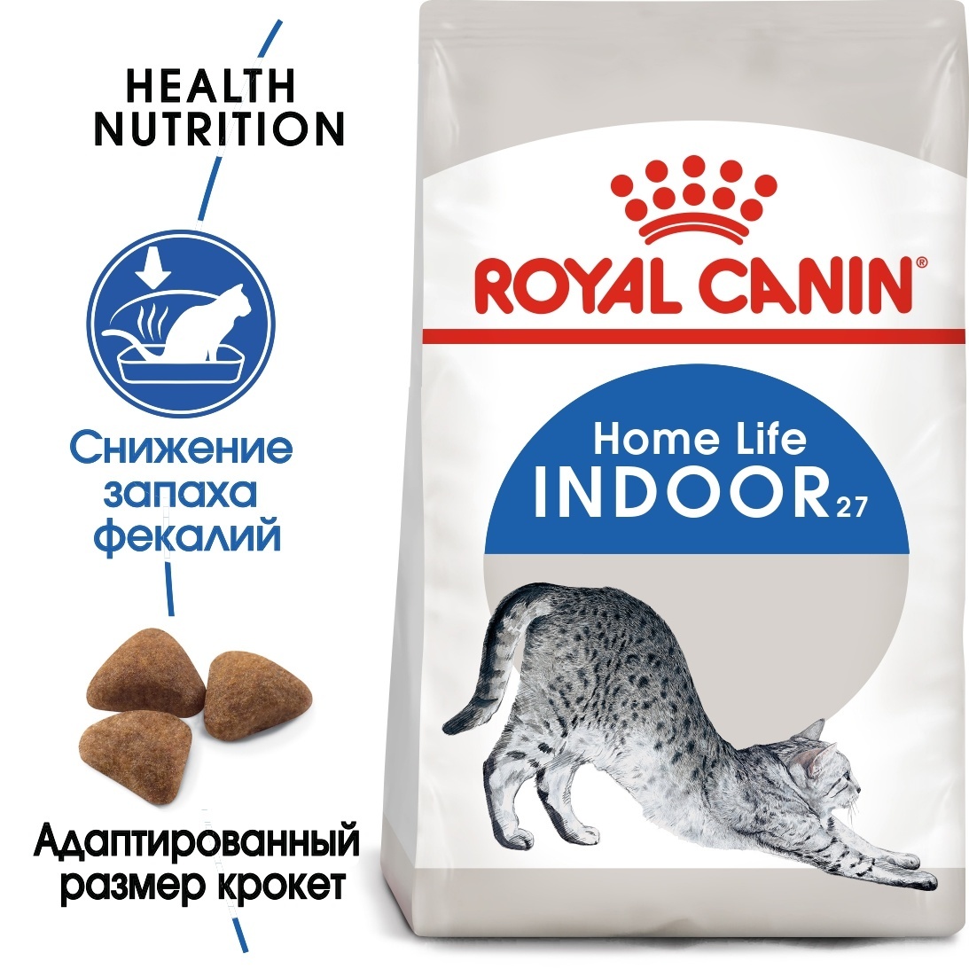 Для домашних кошек c нормальным весом (1-7 лет) (4 кг) Royal Canin (сухие корма) Для домашних кошек c нормальным весом (1-7 лет) (4 кг) - фото 2