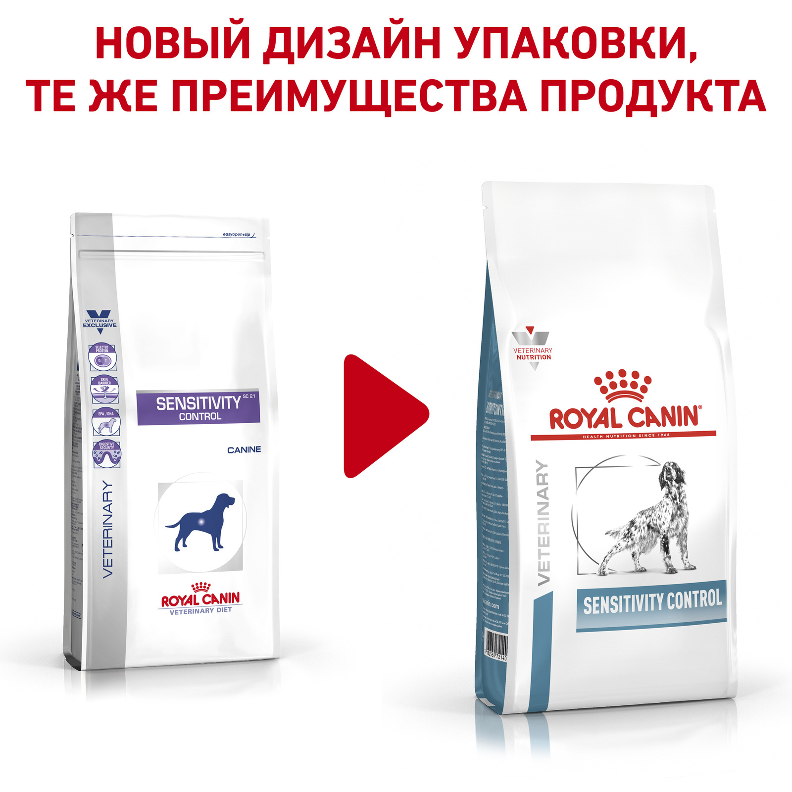 Для собак с пищевой непереносимостью, с уткой (7 кг) Royal Canin (вет.корма) Для собак с пищевой непереносимостью, с уткой (7 кг) - фото 2