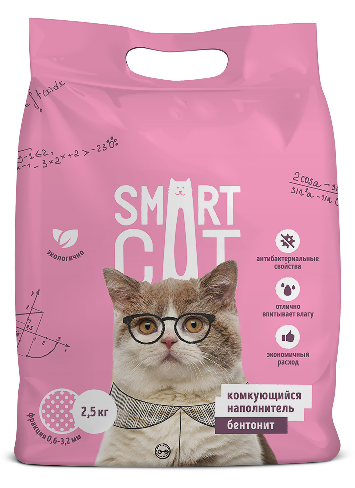 Smart Cat наполнитель комкующийся наполнитель (5 кг) Smart Cat наполнитель комкующийся наполнитель (5 кг) - фото 1