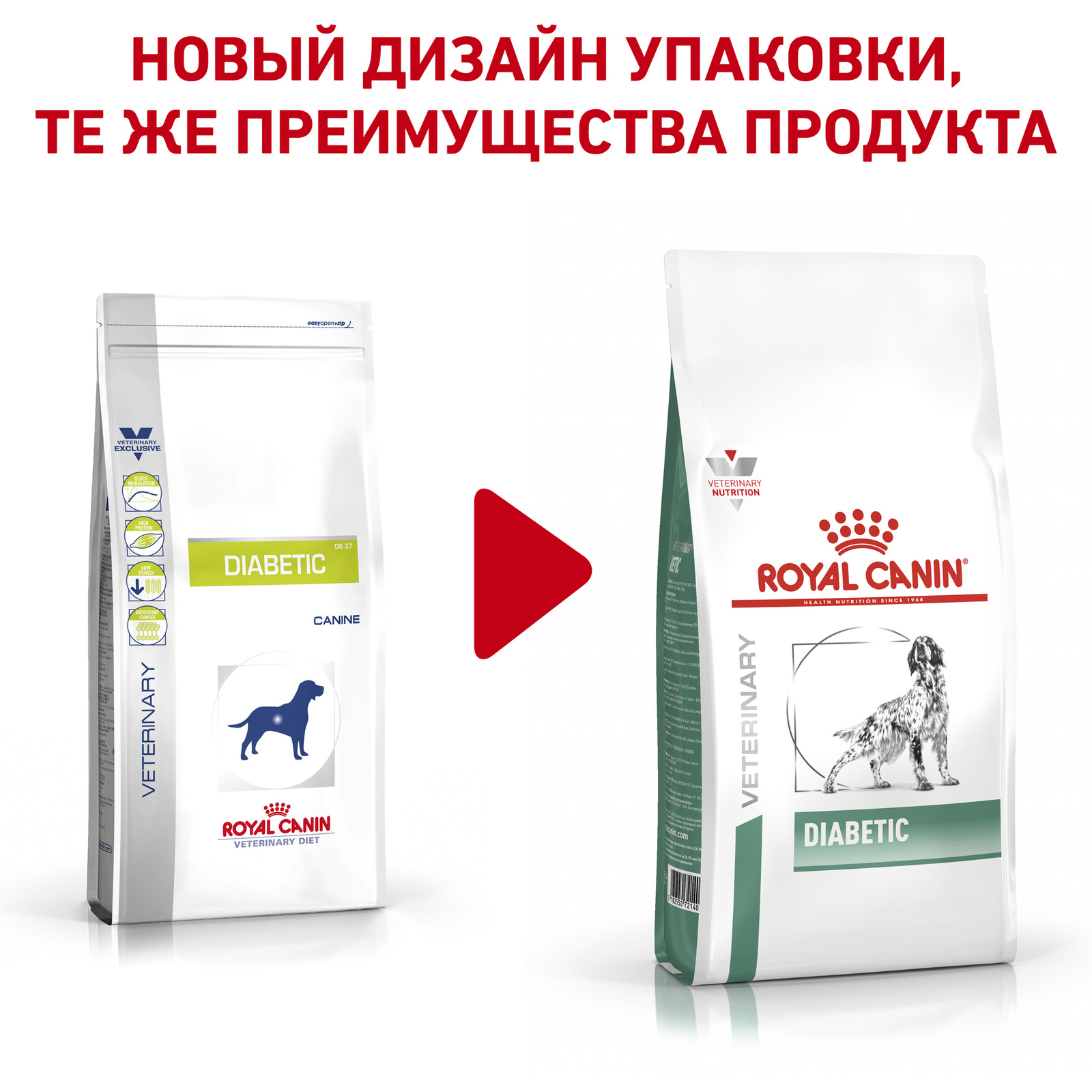 для собак при сахарном диабете (1,5 кг) Royal Canin (вет.корма) для собак при сахарном диабете (1,5 кг) - фото 2