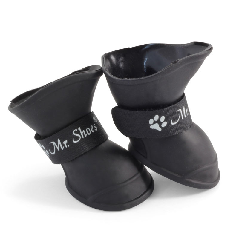 Triol (одежда) сапожки для собак, черные (L) Triol (одежда) сапожки для собак, черные (L) - фото 1