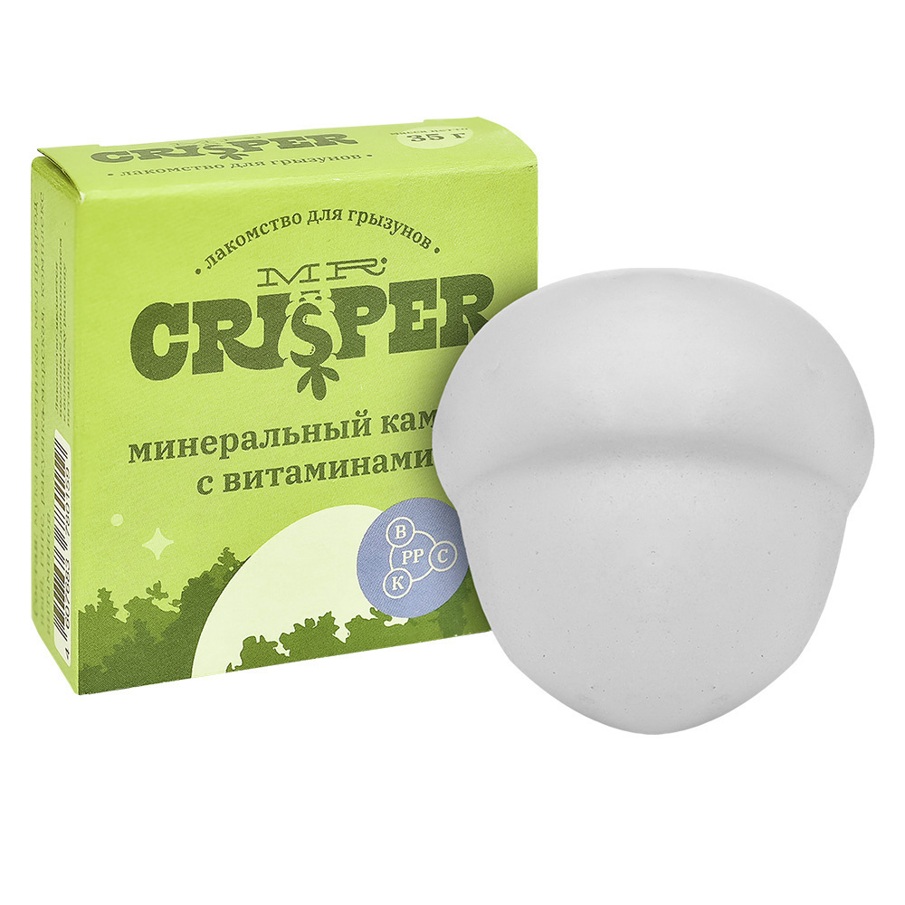 MR.Crisper минеральный камень для грызунов с витаминами (35 г) MR.Crisper минеральный камень для грызунов с витаминами (35 г) - фото 1