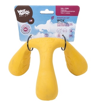 Интерактивная игрушка для собак Wox Large 4&#039;&#039;, желтая
