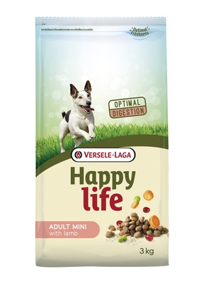 Для собак малых пород с ягненком Happy Life (Versele-Laga)