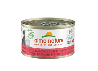 Полнорационные консервы для собак Итальянские рецепты: "Курица с базиликом и помидорами" Almo Nature (консервы)