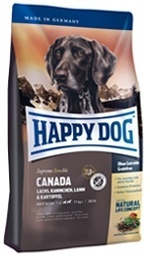 "Канада" для чувствительных собак (с 6 месяцев): лосось, кролик, ягненок Happy dog