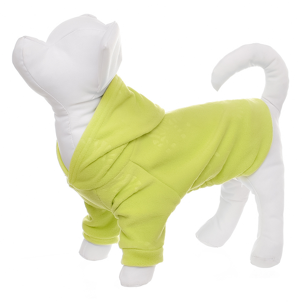 Yami-Yami одежда толстовка для собаки из флиса с принтом 