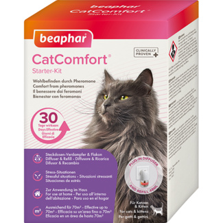 Cat Comfort набор: диффузор со сменным блоком Beaphar